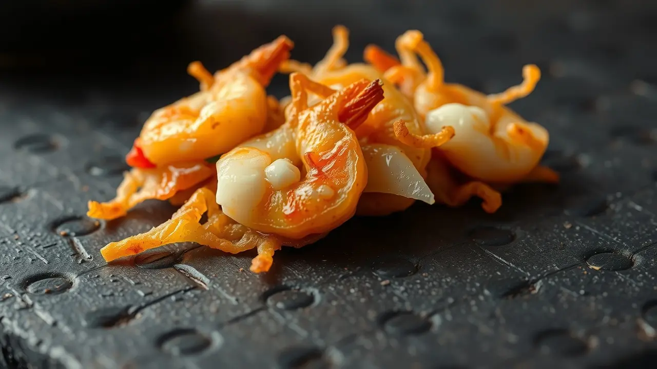 Temura crocante e apetitosa