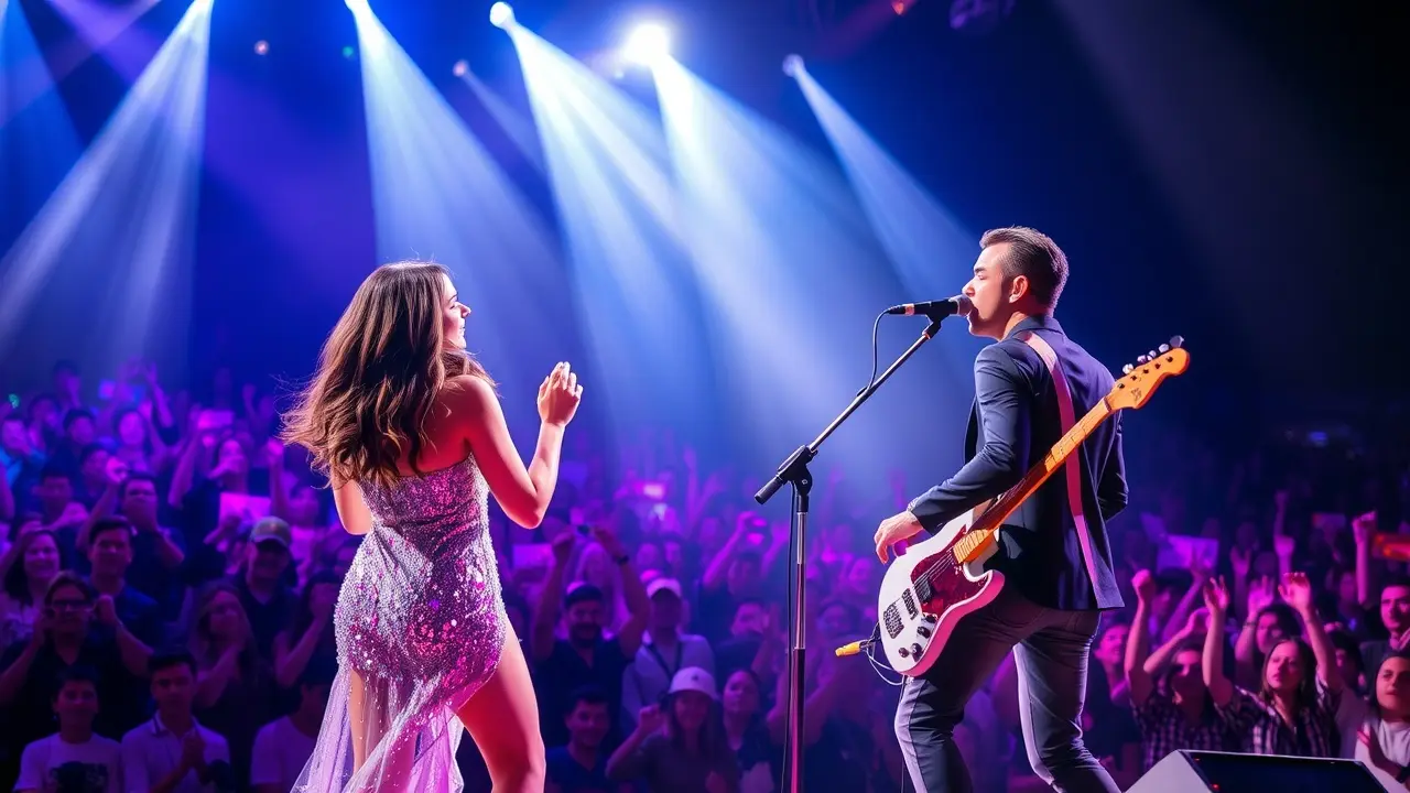 Thaeme e Thiago em show