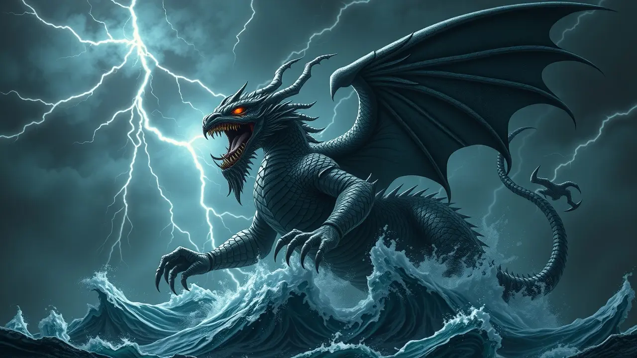 Sonhar com Tiamat: Desvende os Mistérios da Deusa Primordial Tiamat, a deusa babilônica do caos