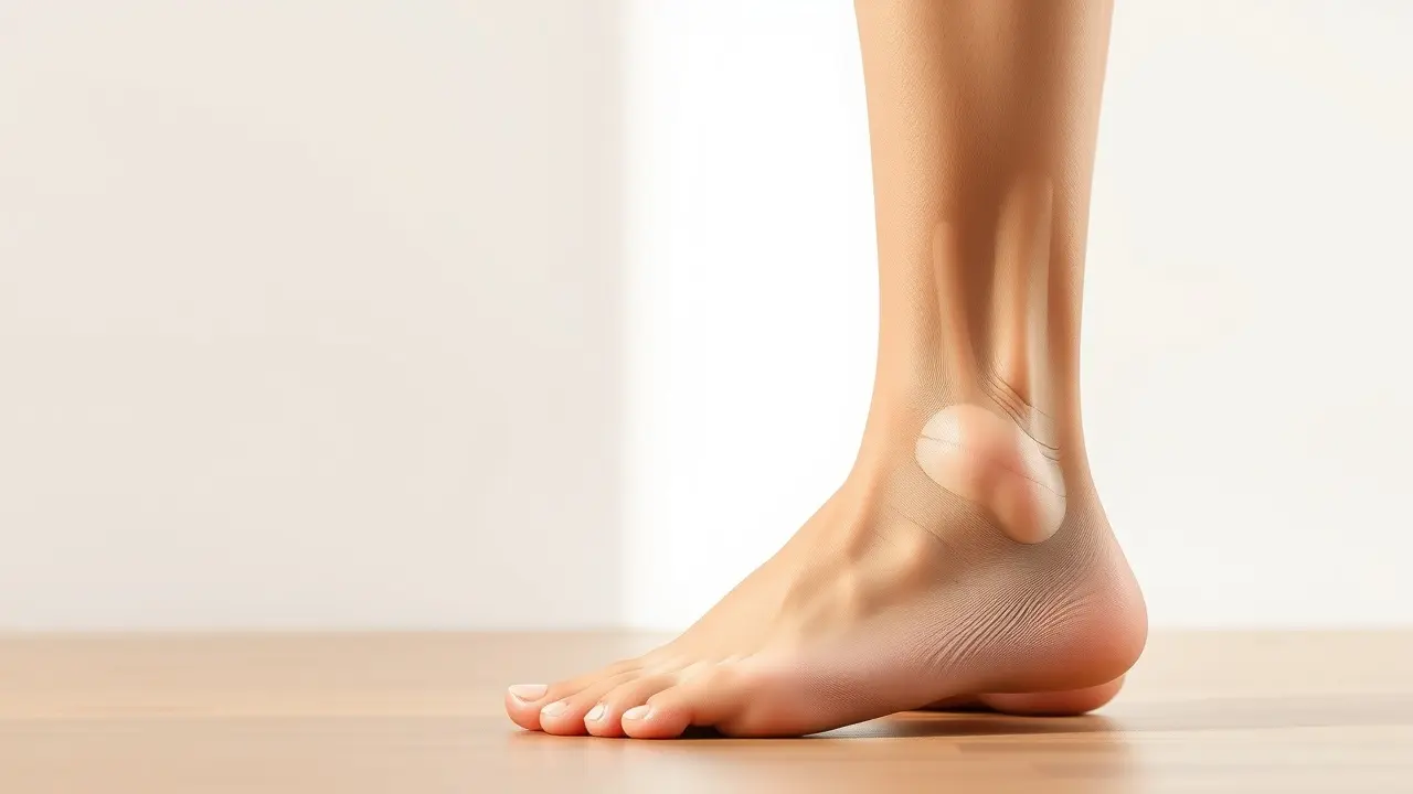 Tornozelo saudável e forte