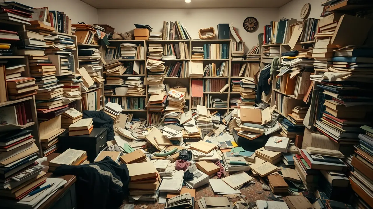 Sonhar com Trapalhada: Descubra o Significado e as Interpretações Quarto bagunçado simbolizando sonhos com trapalhada