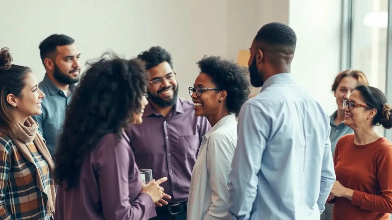 Sonhar com Turmas: Descubra o Significado e as Interpretações Pessoas diversas reunidas em grupo
