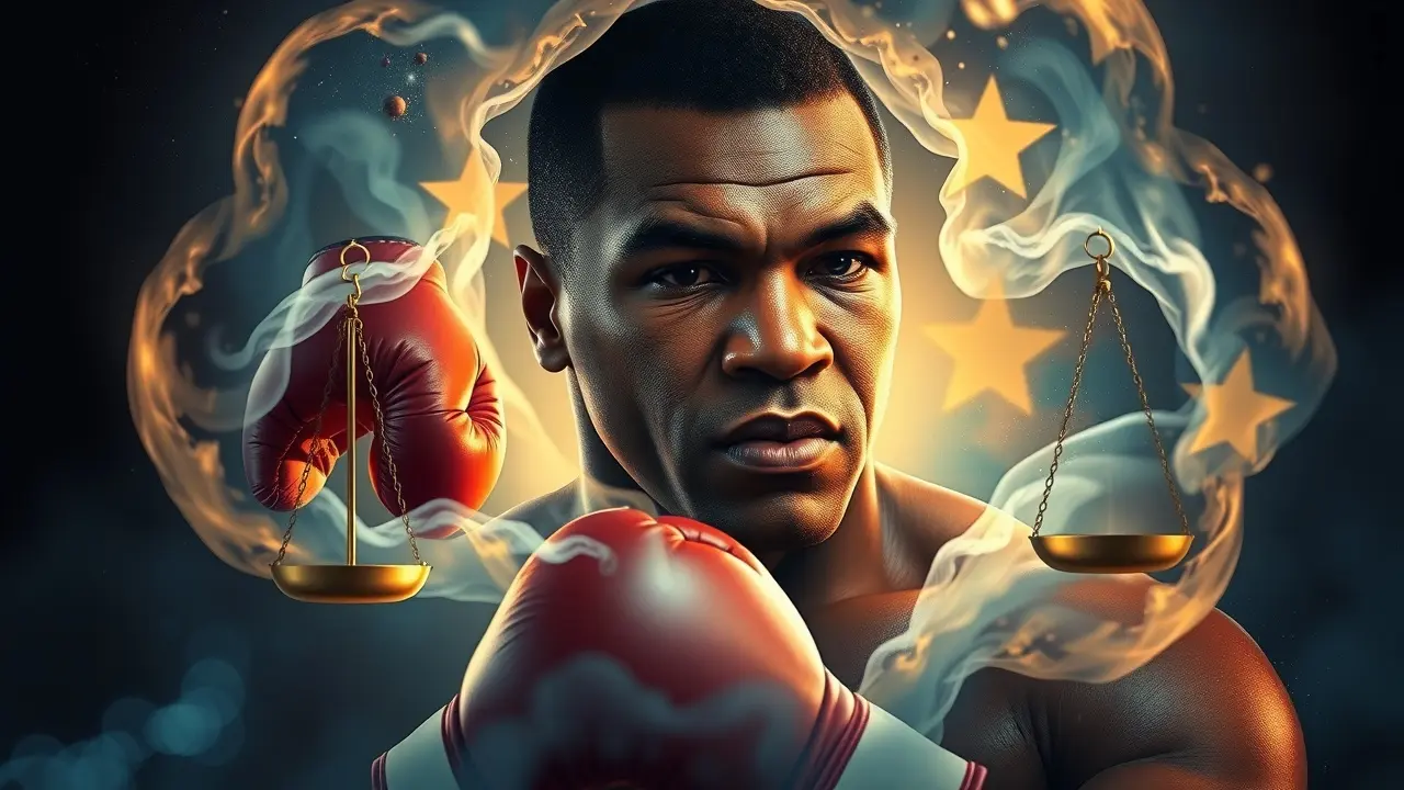 Sonho com Mike Tyson simbolizando força e desafios