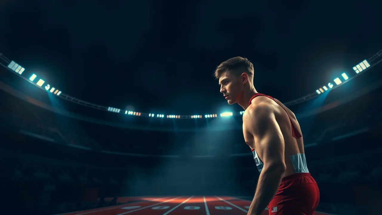 Significado de Sonhar com Underdog: Interpretações e Mensagens Ocultas Atleta underdog iluminado pela determinação