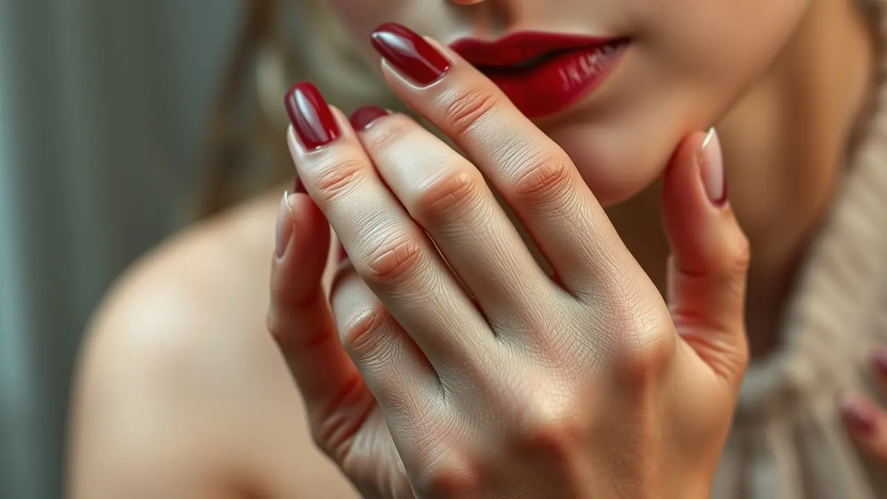 Sonhar com Unha: Descubra os Significados e Interpretações Mãos com unhas vermelhas bem cuidadas