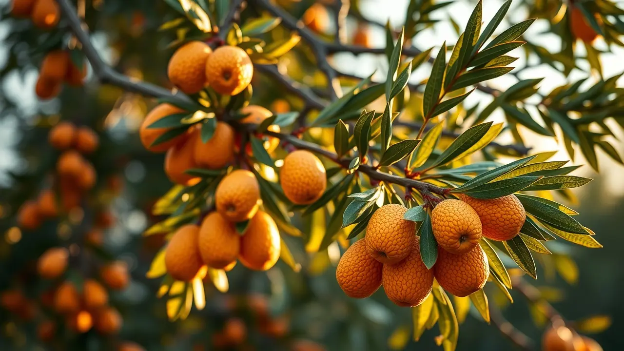 Sonhar com Uvaia: Descubra o Significado e as Interpretações! Galho de uvaia carregado de frutos maduros