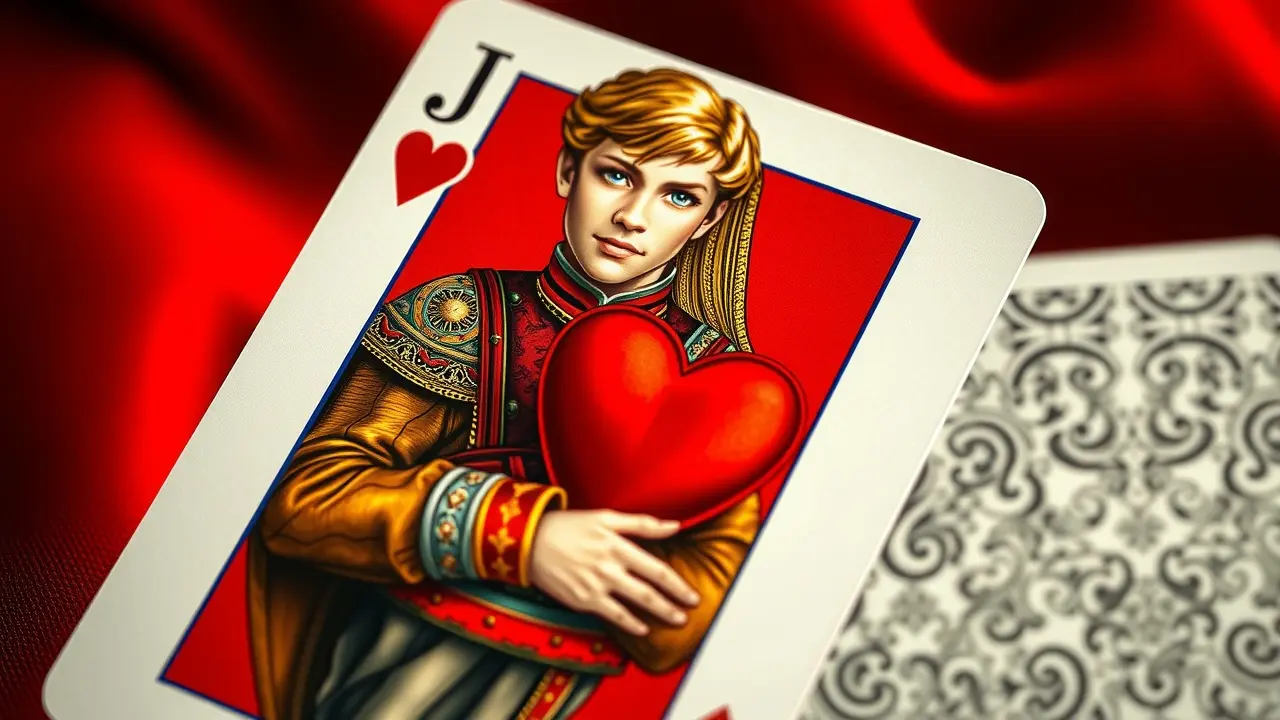 Carta do Valete de Copas