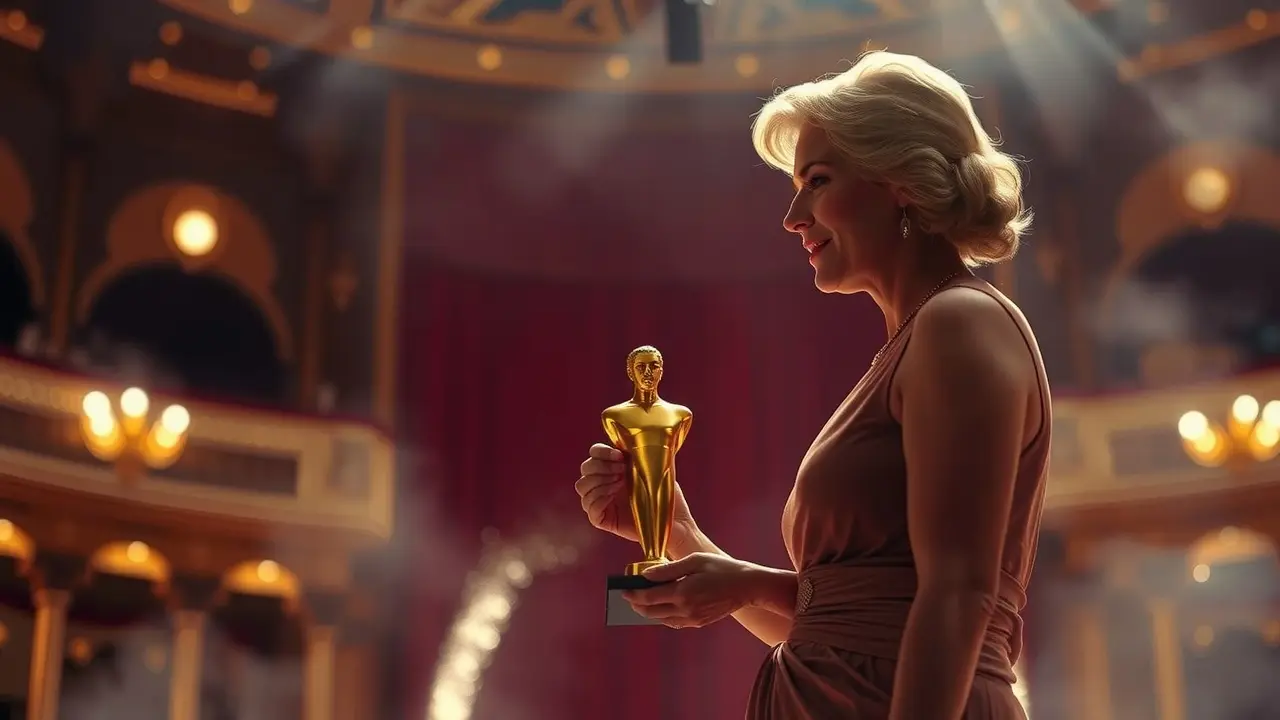 Sonho com Vanessa Redgrave premiando alguém