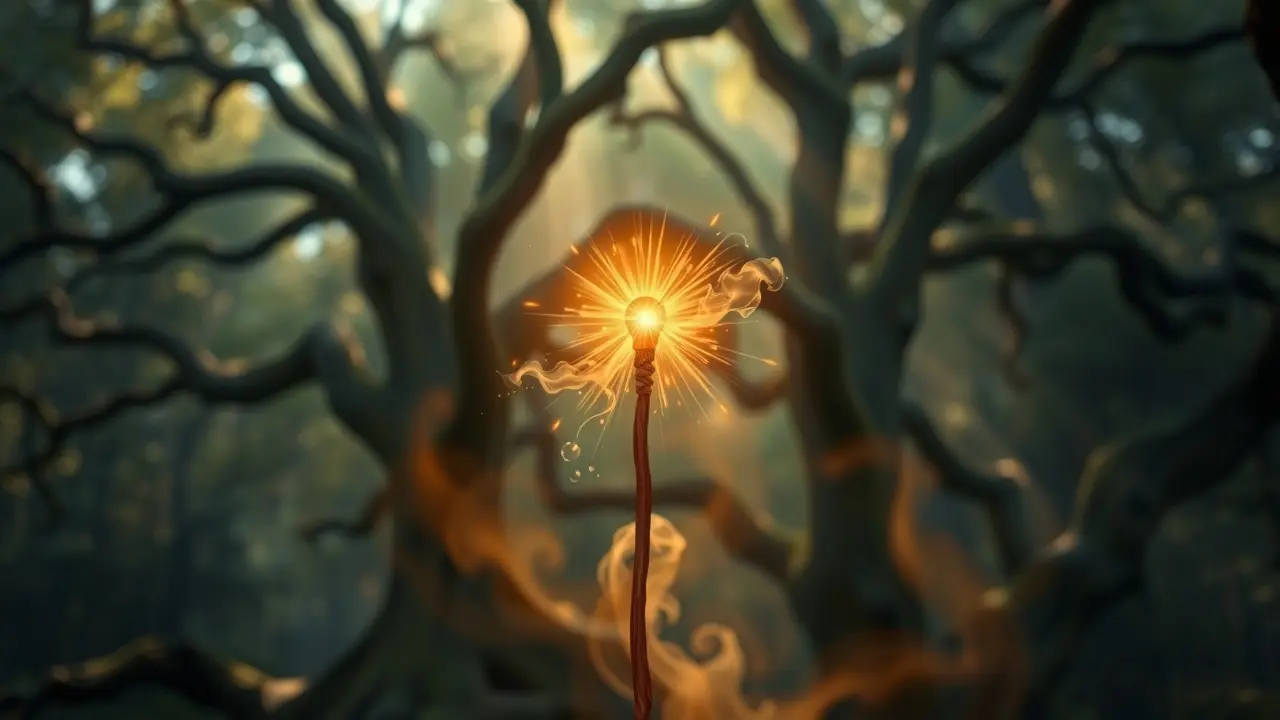 Sonho com vara simbolizando poder e direção.