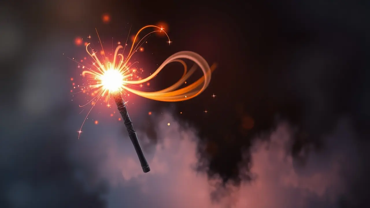 Sonhar com Varinha: Desvende os Significados e Simbolismos! Varinha mágica brilhante