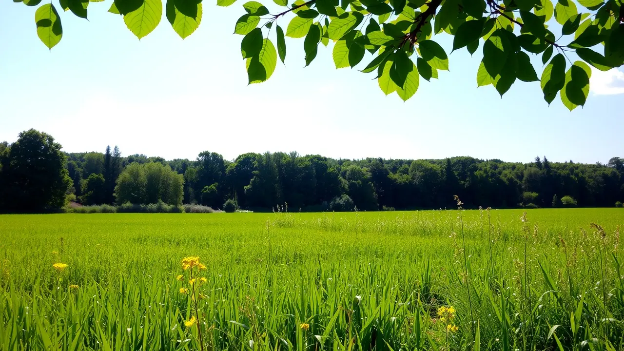 Sonhar com Verde: Descubra os Significados e Simbolismos Ocultos Campo verdejante simbolizando esperança e renovação.
