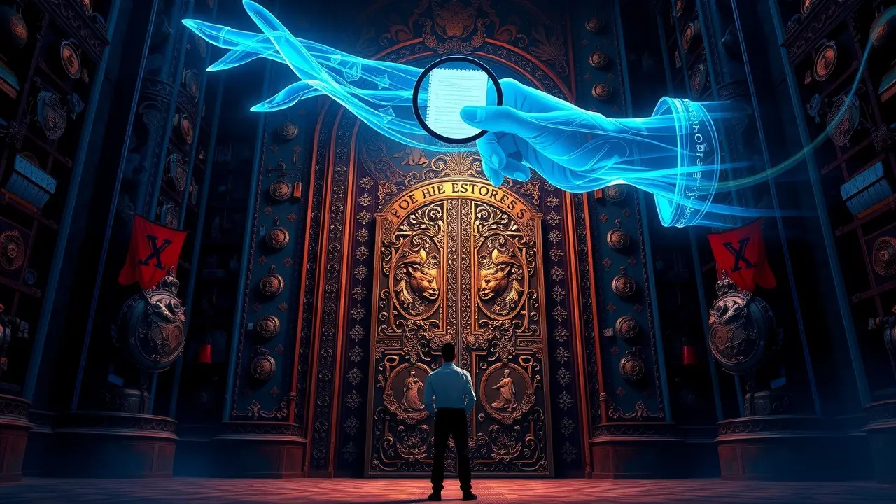 Sonhar com Verificação: Descubra o Significado Oculto Sonho com verificação: porta com documentos sendo verificados