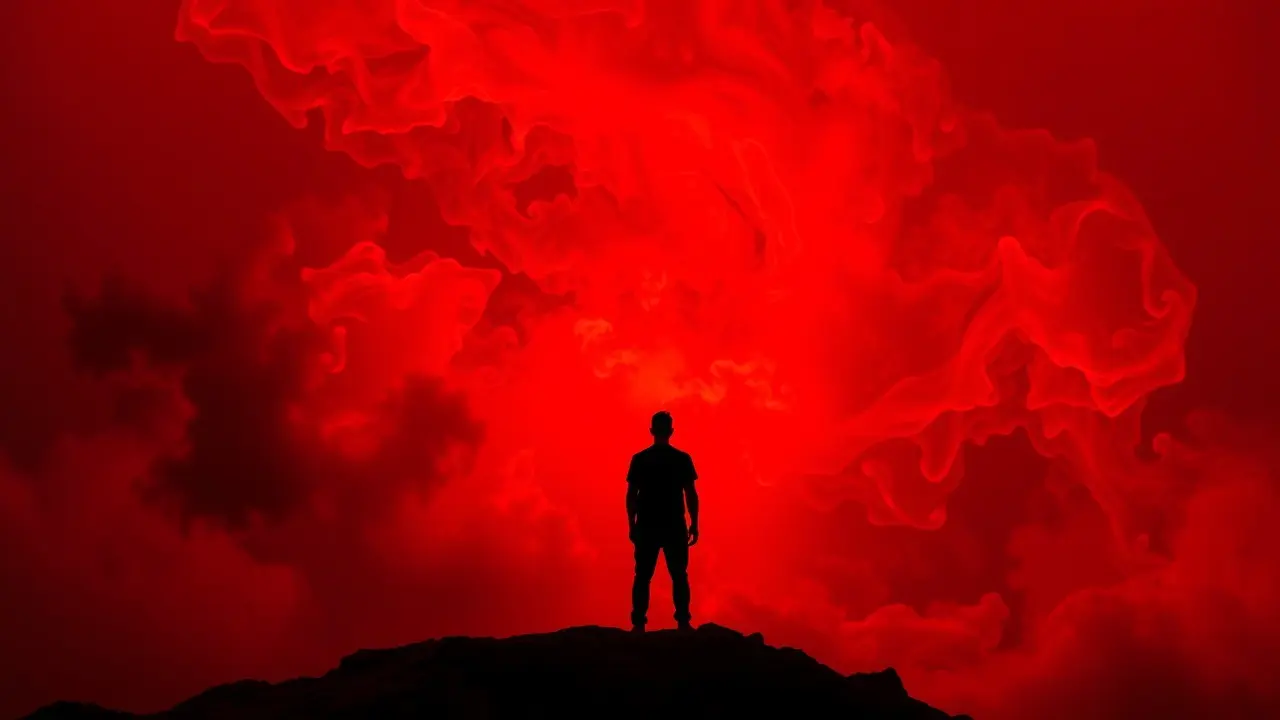 Sonho com a cor vermelha