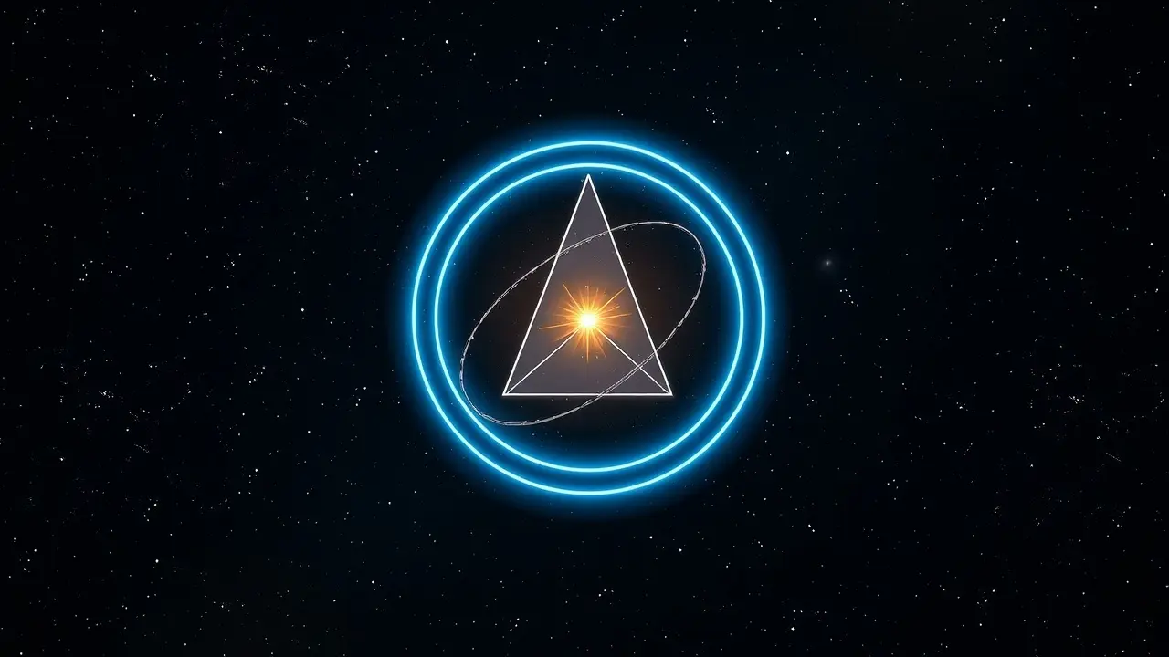 Sonhar com Vesica Piscis: Desvende o Significado Oculto! Símbolo vesica piscis brilhante