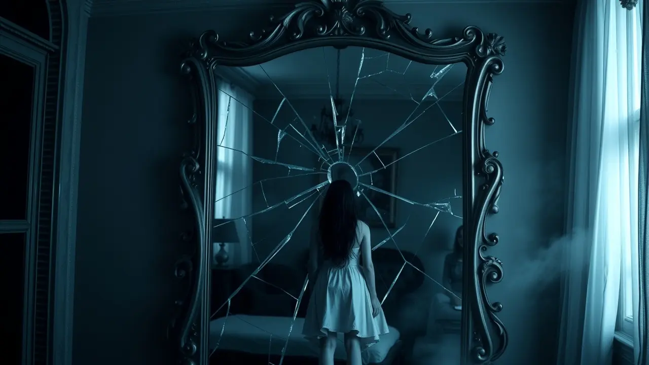 Sonhar com Vidro: Descubra o Significado e as Interpretações Sonho com espelho quebrado refletindo distorção
