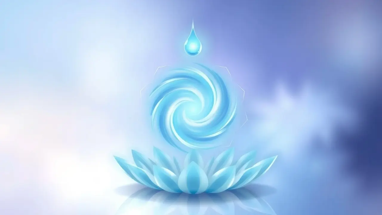 Chakra Vishuddha em meditação.