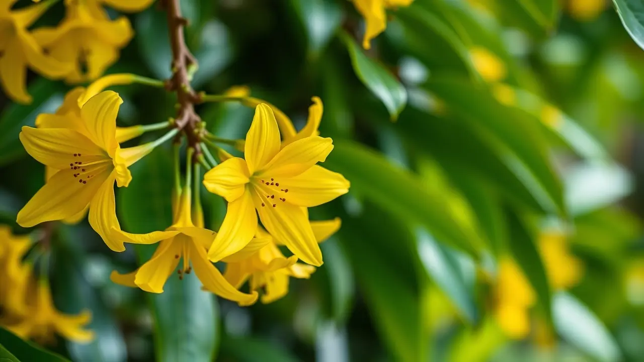 Ylang-Ylang florescendo