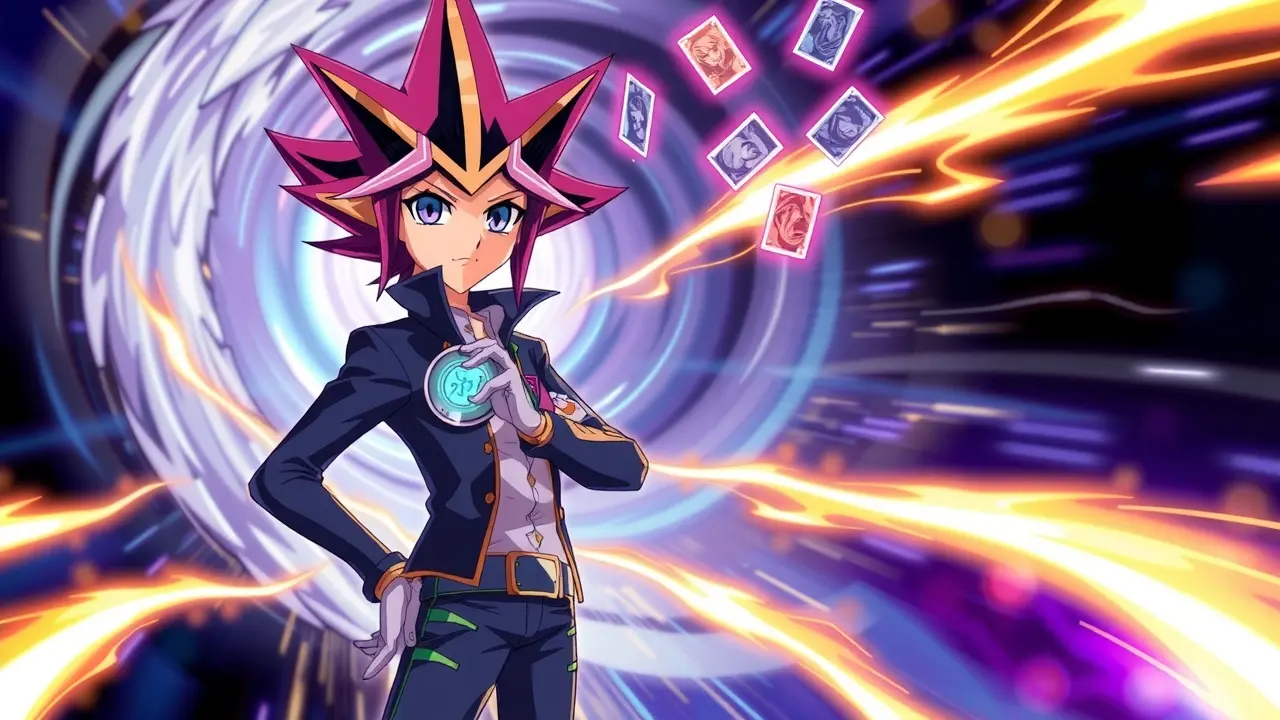 Significado de Sonhar com Yugi Muto: Desvende os Mistérios do Subconsciente Yugi Muto duelando, confiança e estratégia.