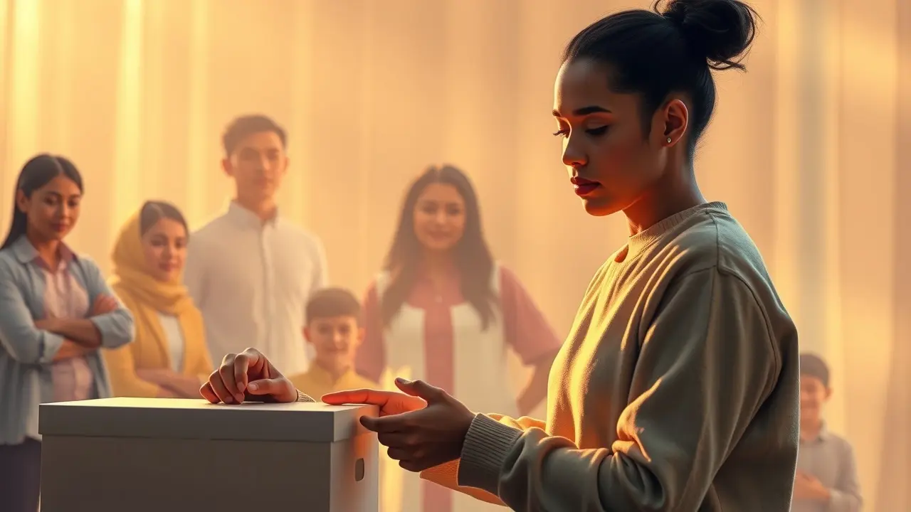 Doação benevolente simbolizando Zakat