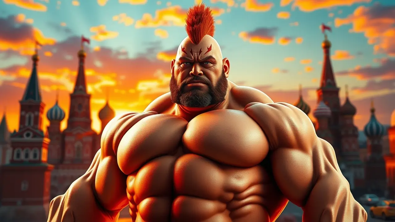 Sonhar com Zangief: Descubra o Significado por Trás da Força Bruta Zangief, lutador de Street Fighter