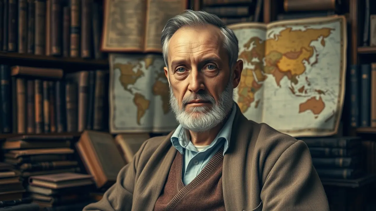 Retrato de Zeki Velidi Togan