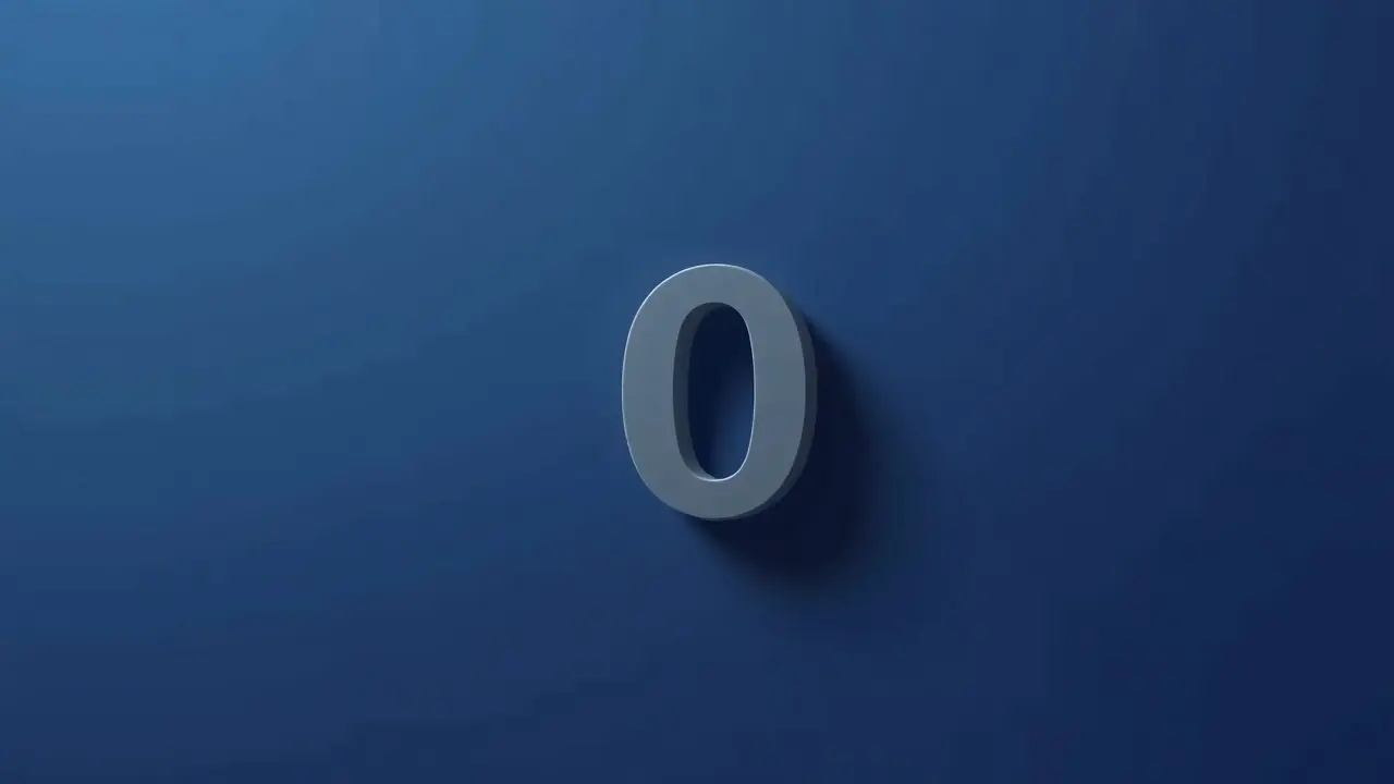 Sonho com o número zero