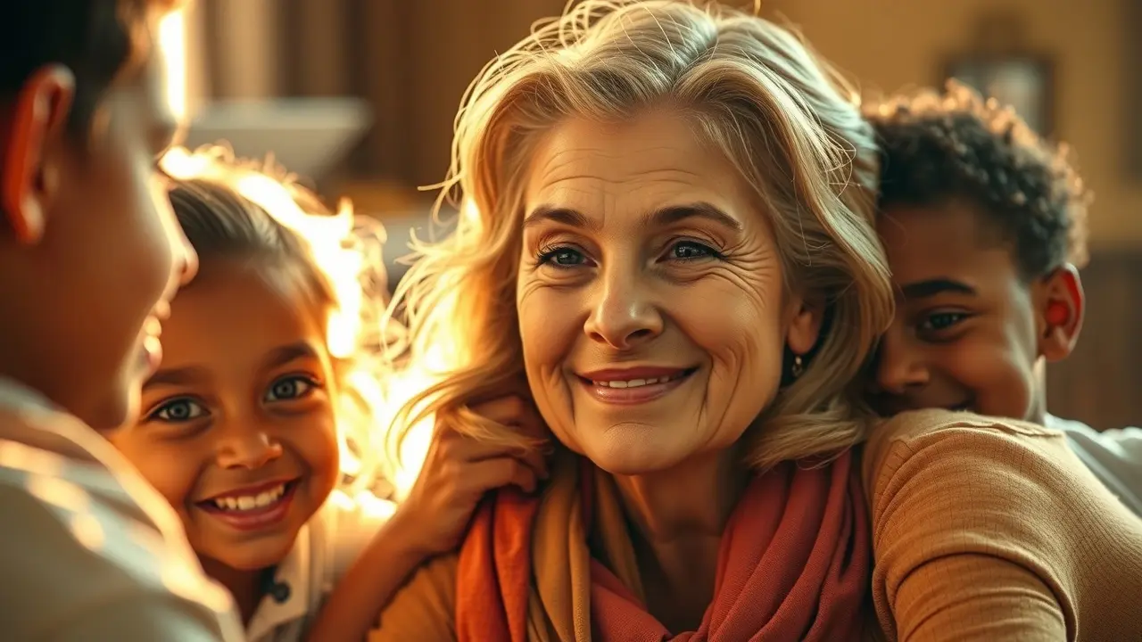 Sonhar com Zilda Arns: Decifrando os Símbolos e Mensagens Zilda Arns cercada por crianças sorrindo